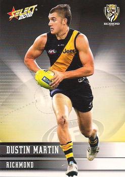 2012 Select AFL Champions #161 Dustin Martin Front